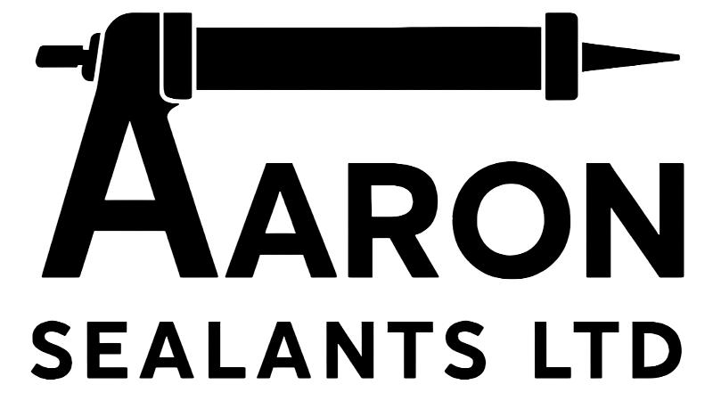 Aaron Sealants Ltd logo with a sealant gun above the company name.